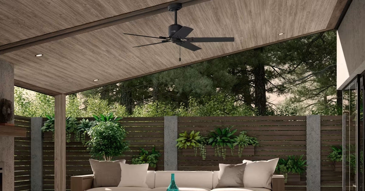 Waterproof vs Moisture Resistant Outdoor Ceiling Fans