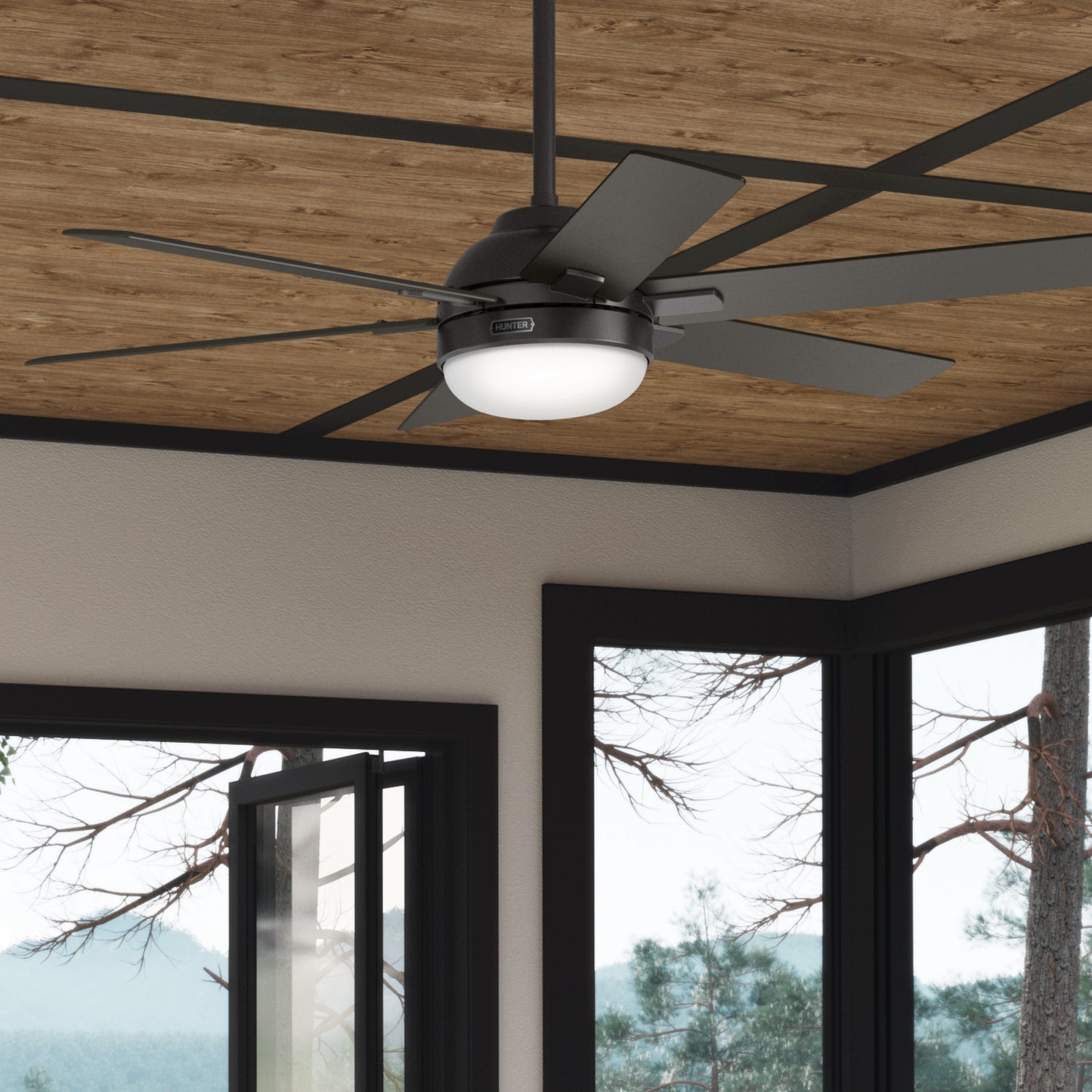 Ventilador de Techo Hardaway con Luz LED 52 Pulgadas