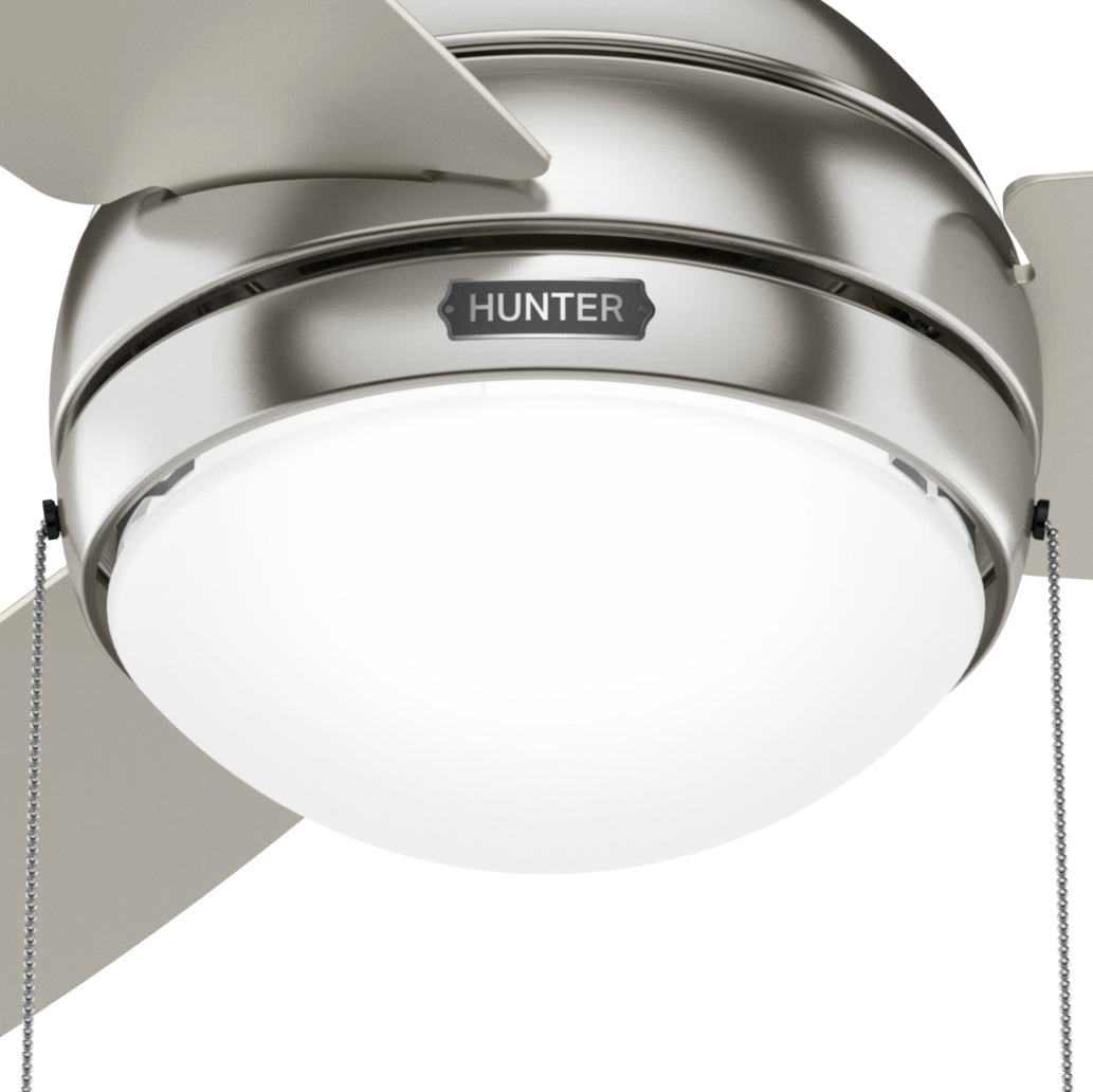 Ventilador de Techo Betsy Perfil Bajo con Luz LED 44 Pulgadas - HUNTER FAN