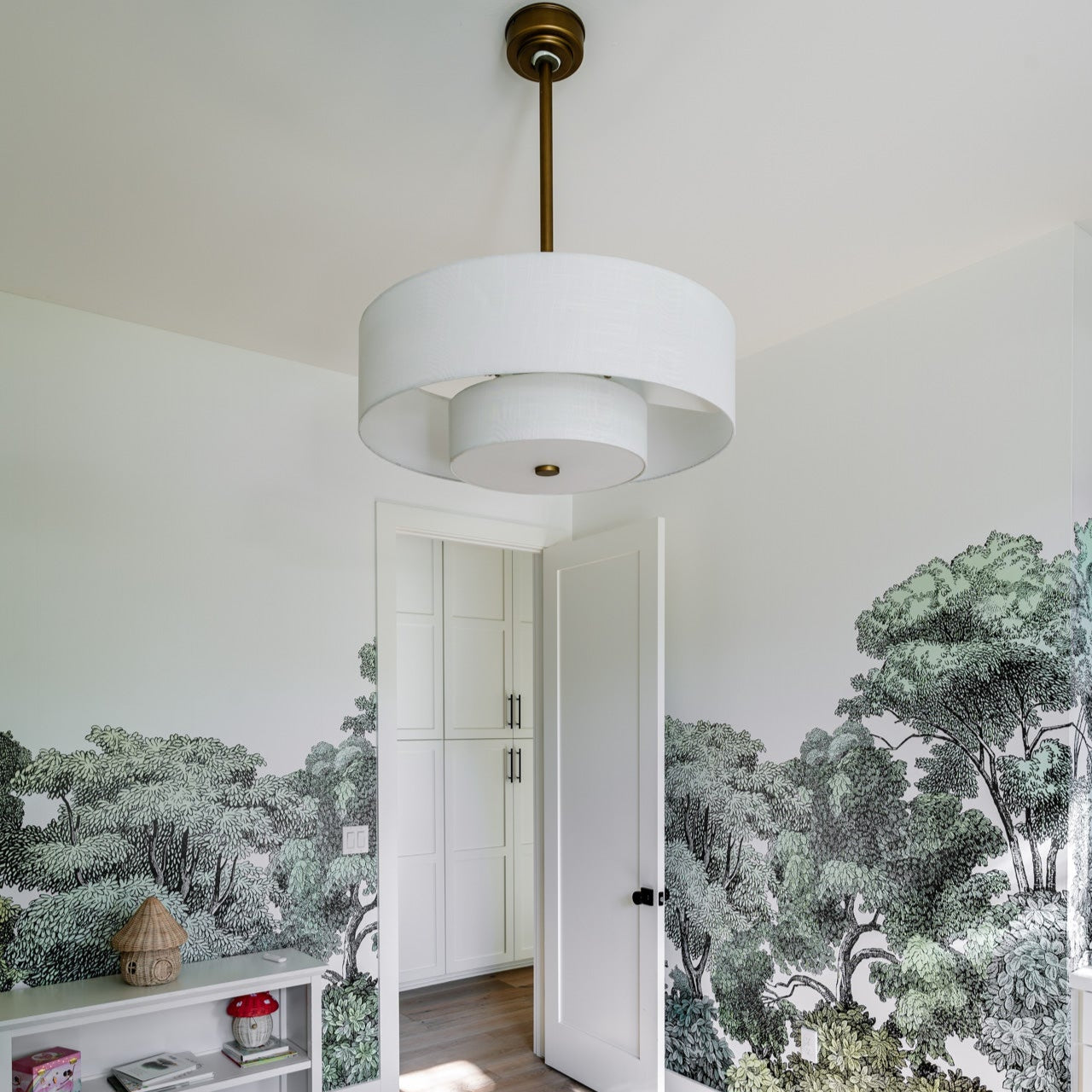 Lámpara-Ventilador Brookside FANDELIER 30 pulgadas