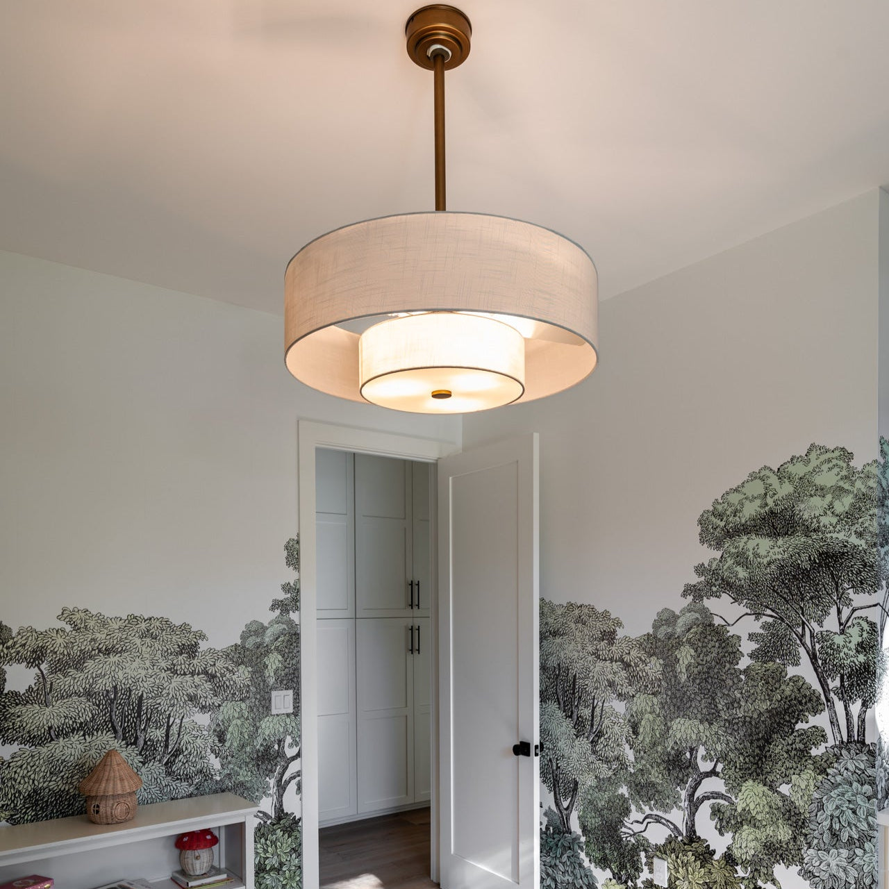 Lámpara-Ventilador Brookside FANDELIER 30 pulgadas