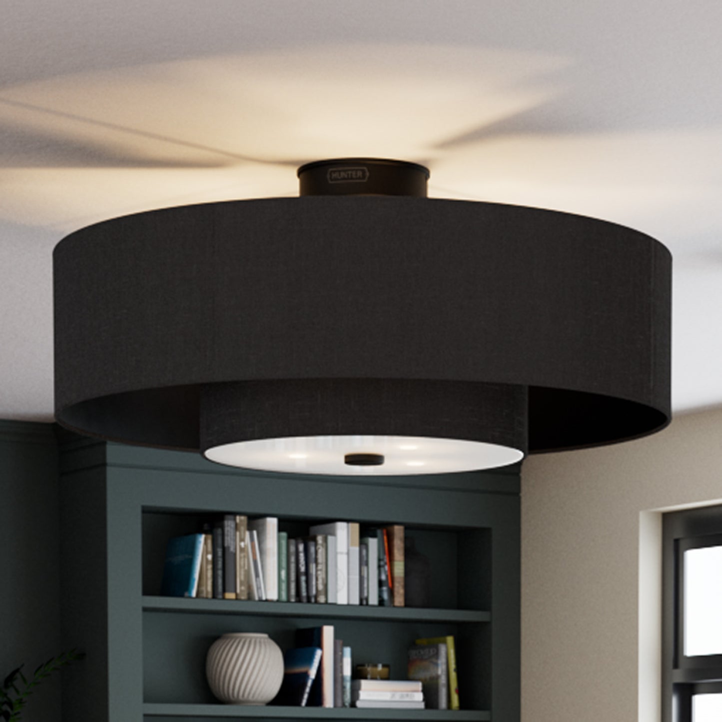 Lámpara-Ventilador Brookside FANDELIER 30 pulgadas