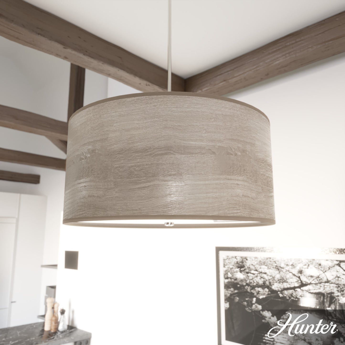 Colgante Solhaven 4 Luces - HUNTER FAN