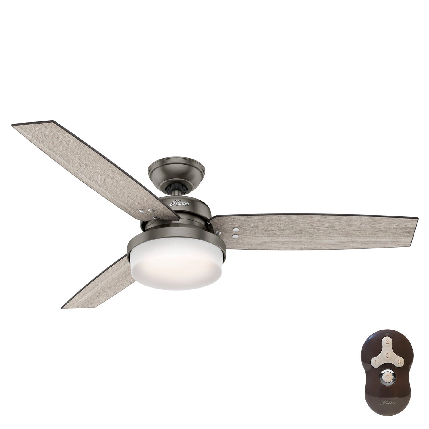 Ventilador de Techo Sentinel con Luz 52 Pulgadas - HUNTER FAN