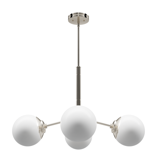 Candelabro Hepburn 4 luces 30 pulgadas