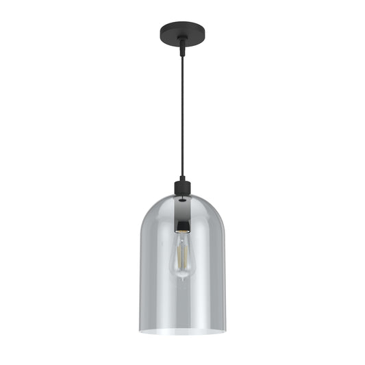 Colgante Lochemeade de Vidrio Ahumado 1 Luz