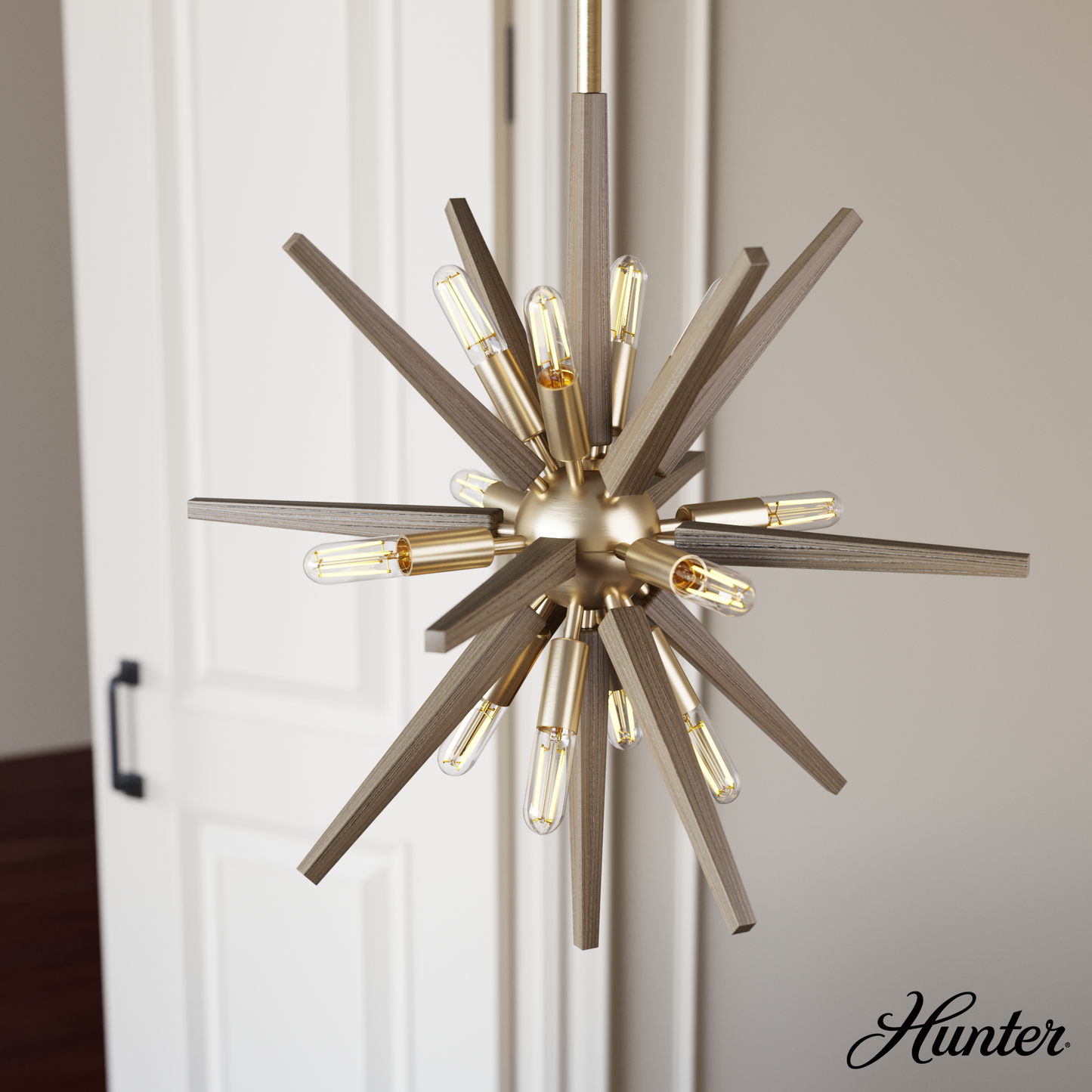 Colgante Jupiter Star 12 Luces