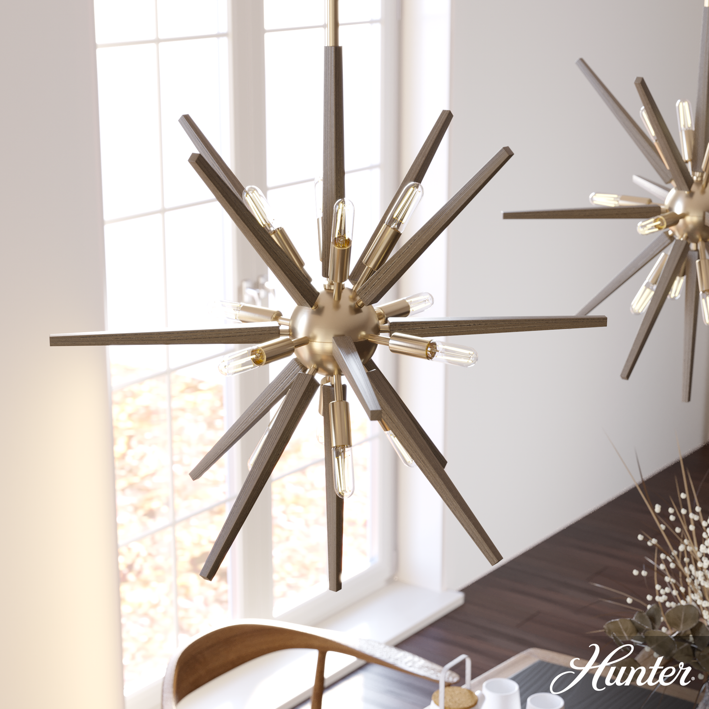 Colgante Jupiter Star 12 Luces