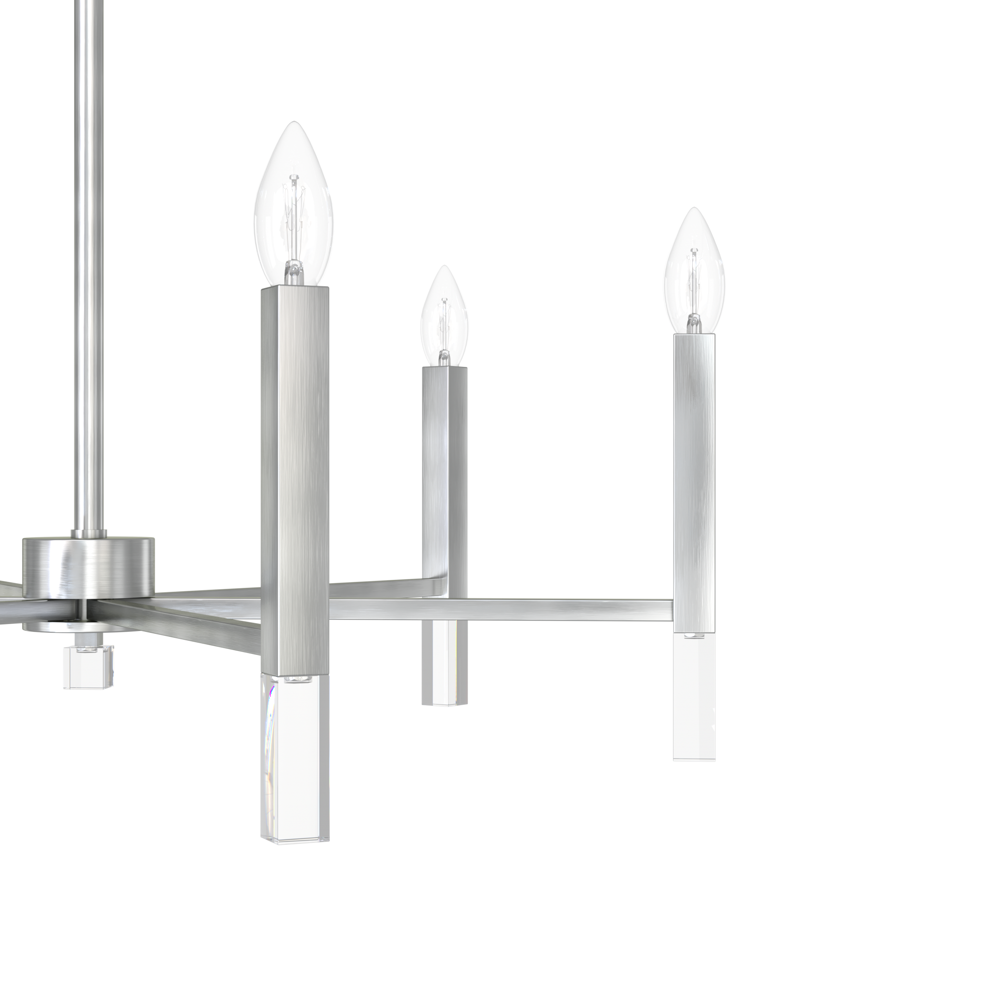 Candelabro Sunjai 6 luces 30 pulgadas