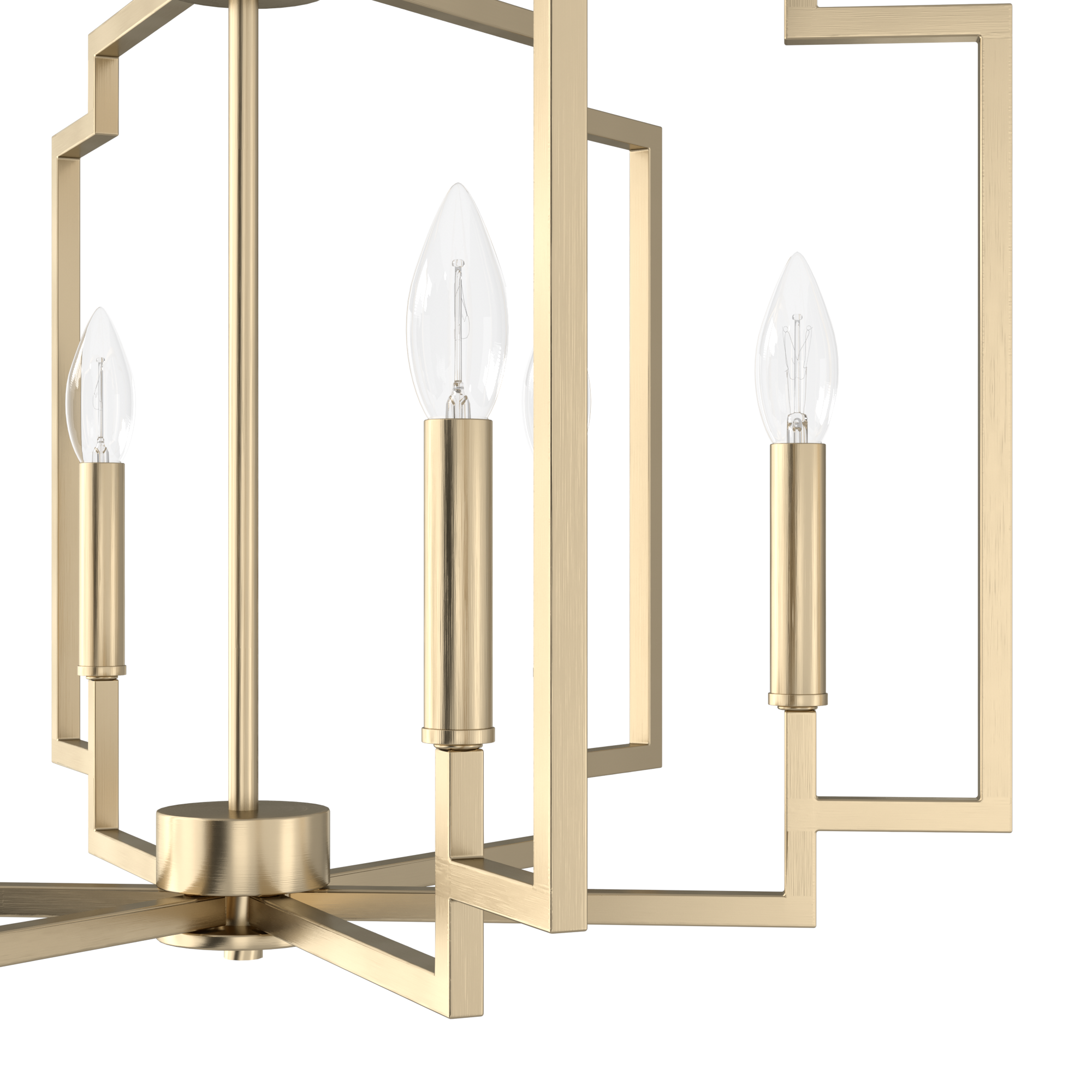 Candelabro Zoanne 6 Luces 24 pulgadas