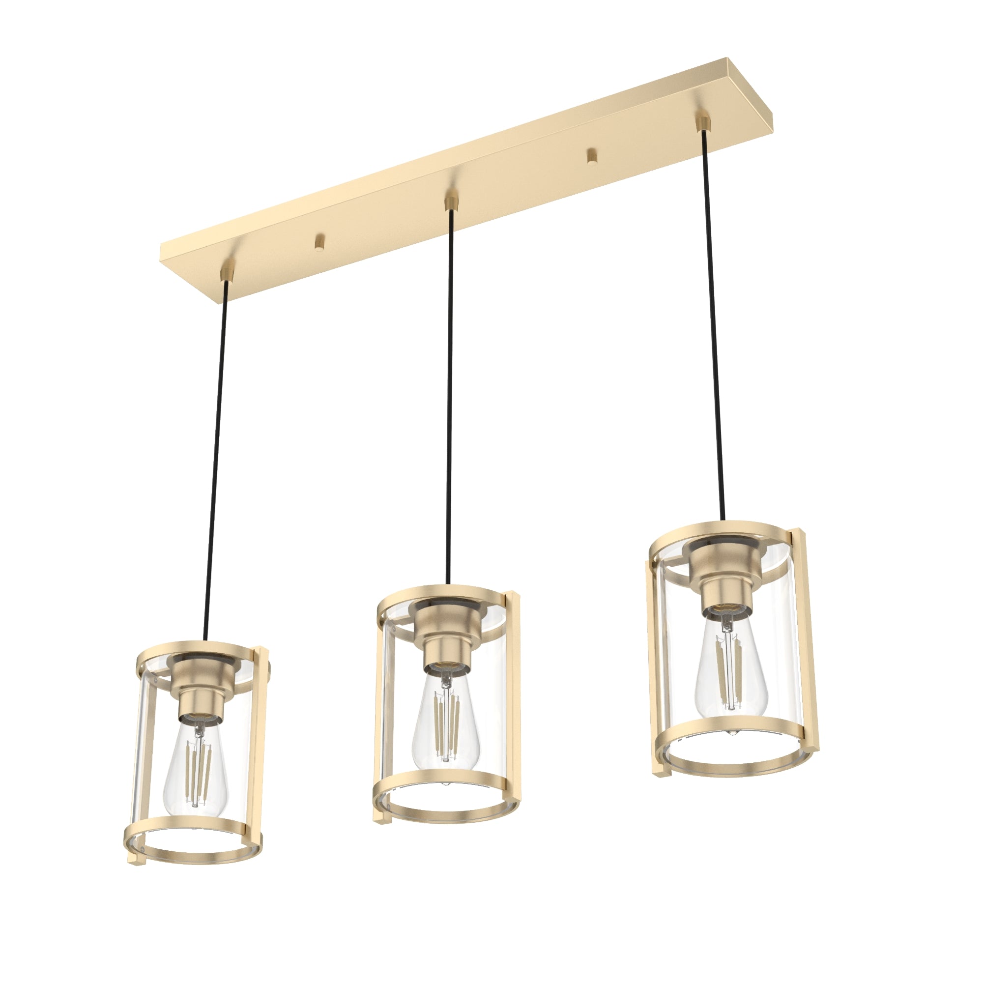 Astwood 3 Light Cluster Linear - 19954 – HUNTER FAN