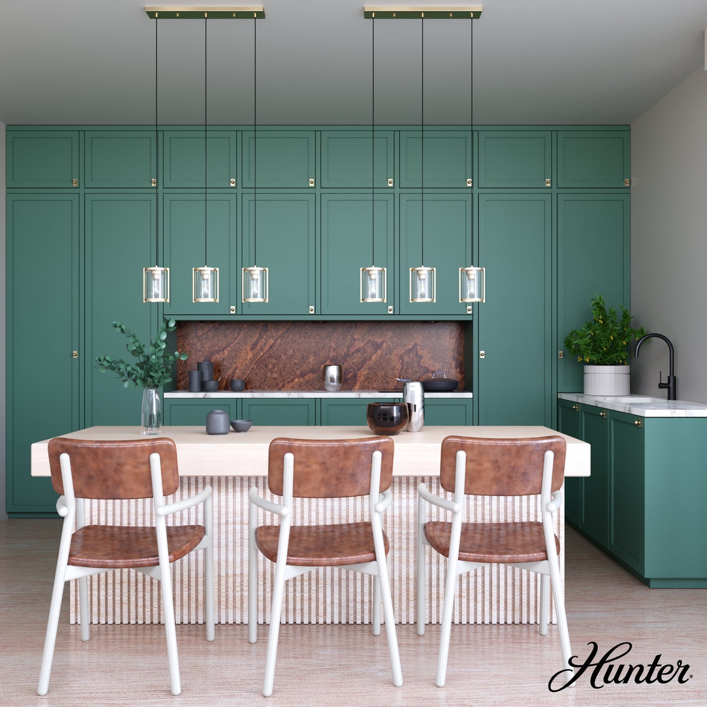 Candelabro Astwood Linear 3 Luces