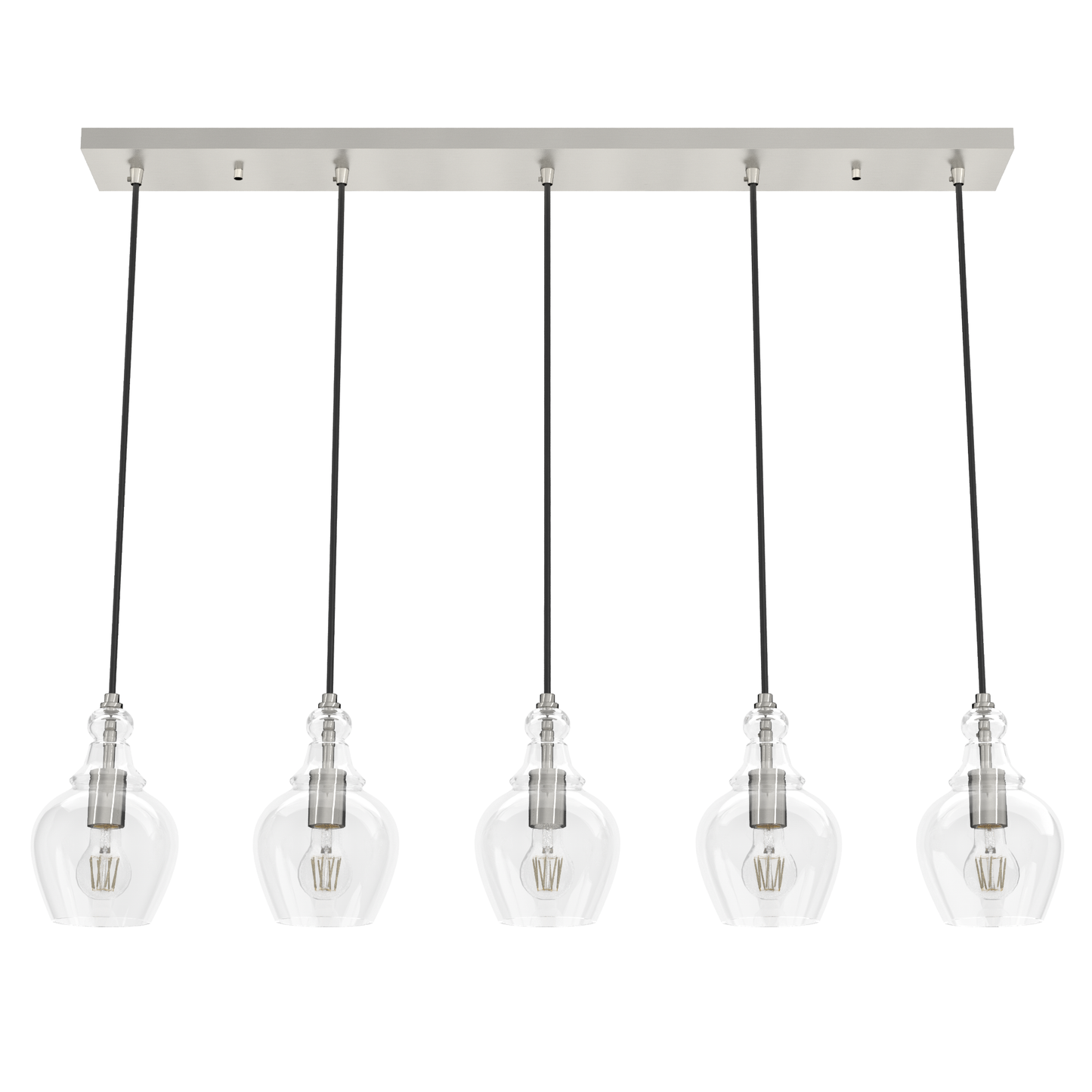 Candelabro Maple Park 5 luces linear