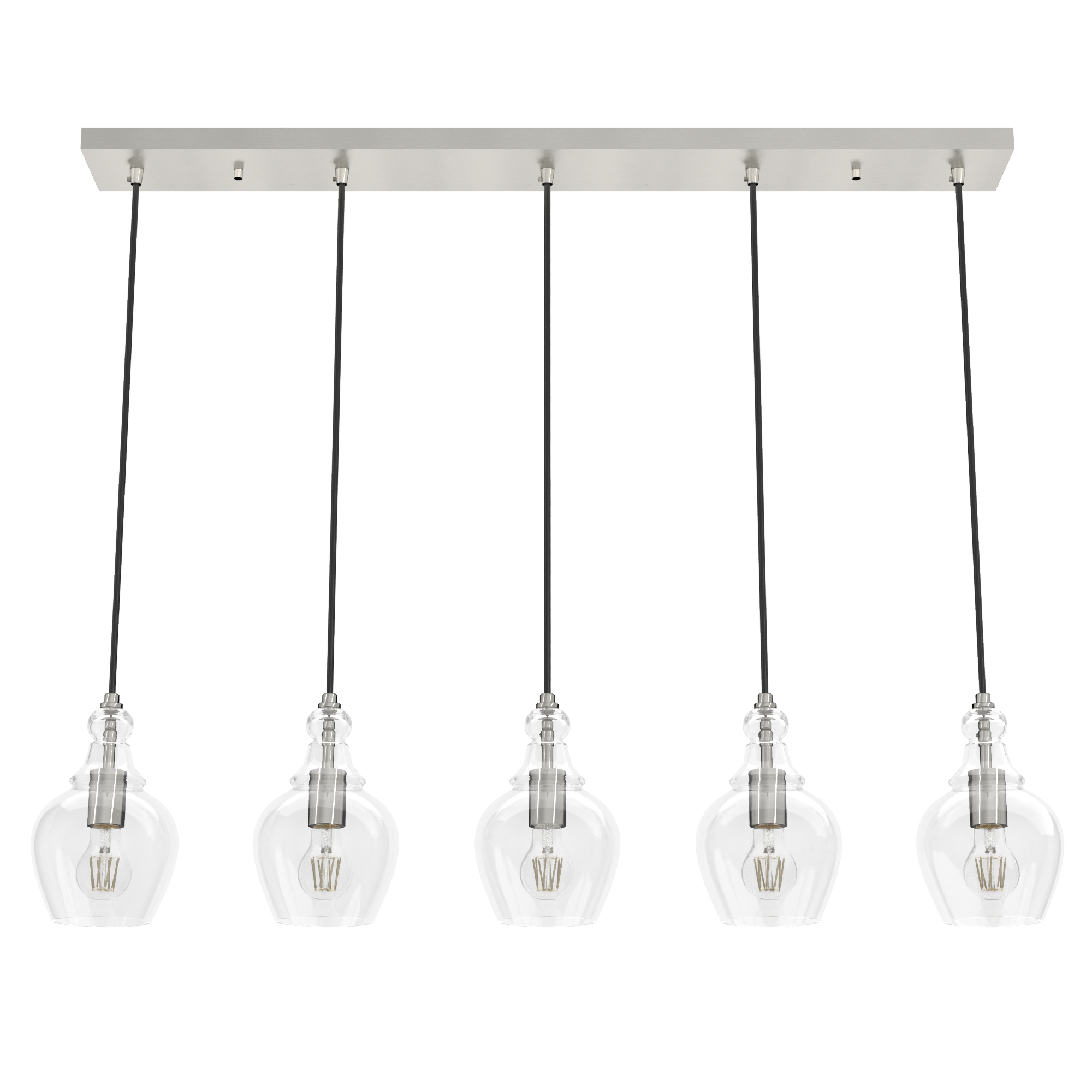 Candelabro Maple Park 5 luces linear