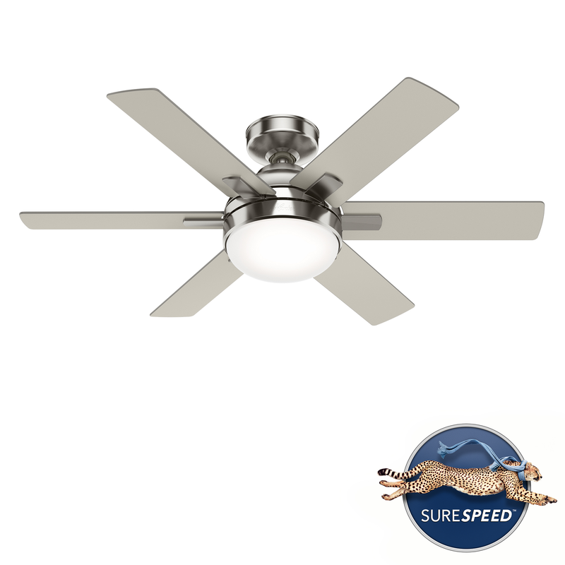 Hardaway ceiling fan with light 44 inches
