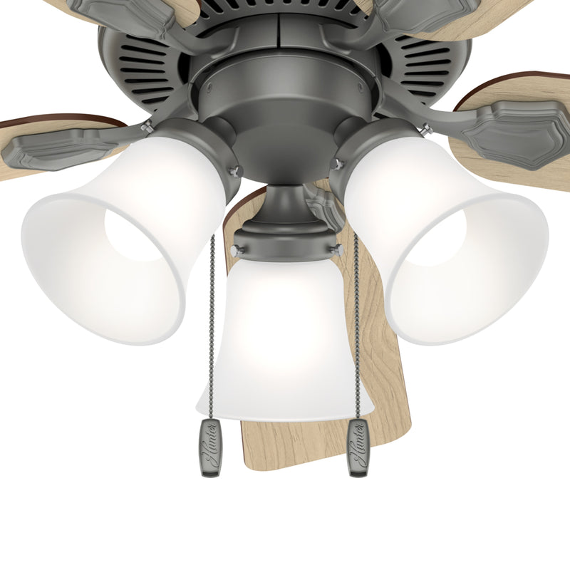 Ventilador de Techo Swanson con tres luces LED 44 Pulgadas