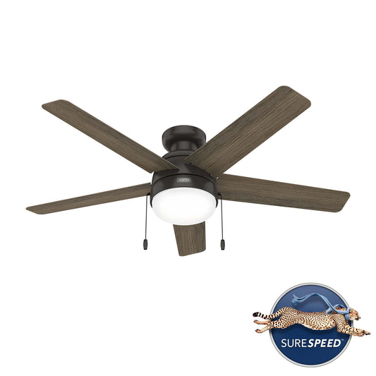 Ventilador de Techo Avenue con Luz 52 Pulgadas - HUNTER FAN