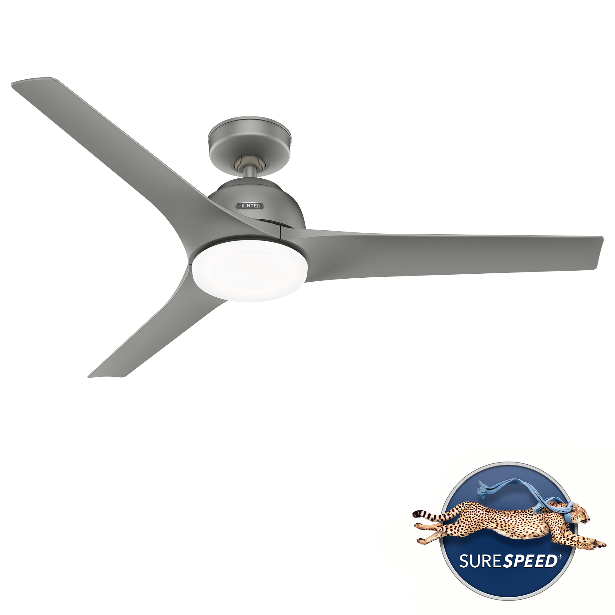 Ventilador de Techo Gallegos para Exterior con Luz 52 Pulgadas