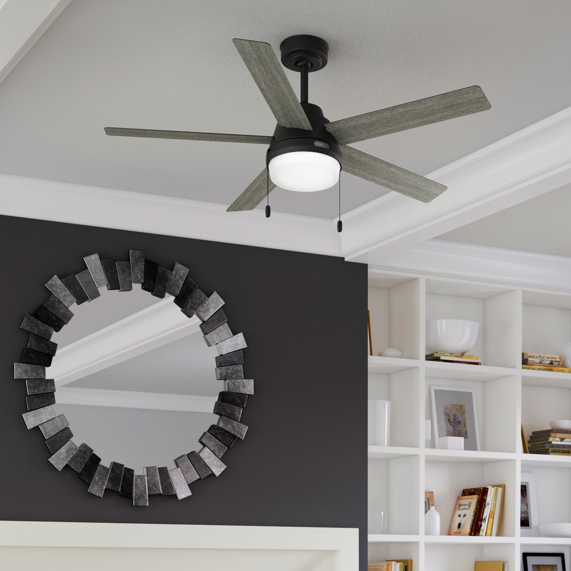 Ventilador de Techo Locke con Luz 52 pulgadas