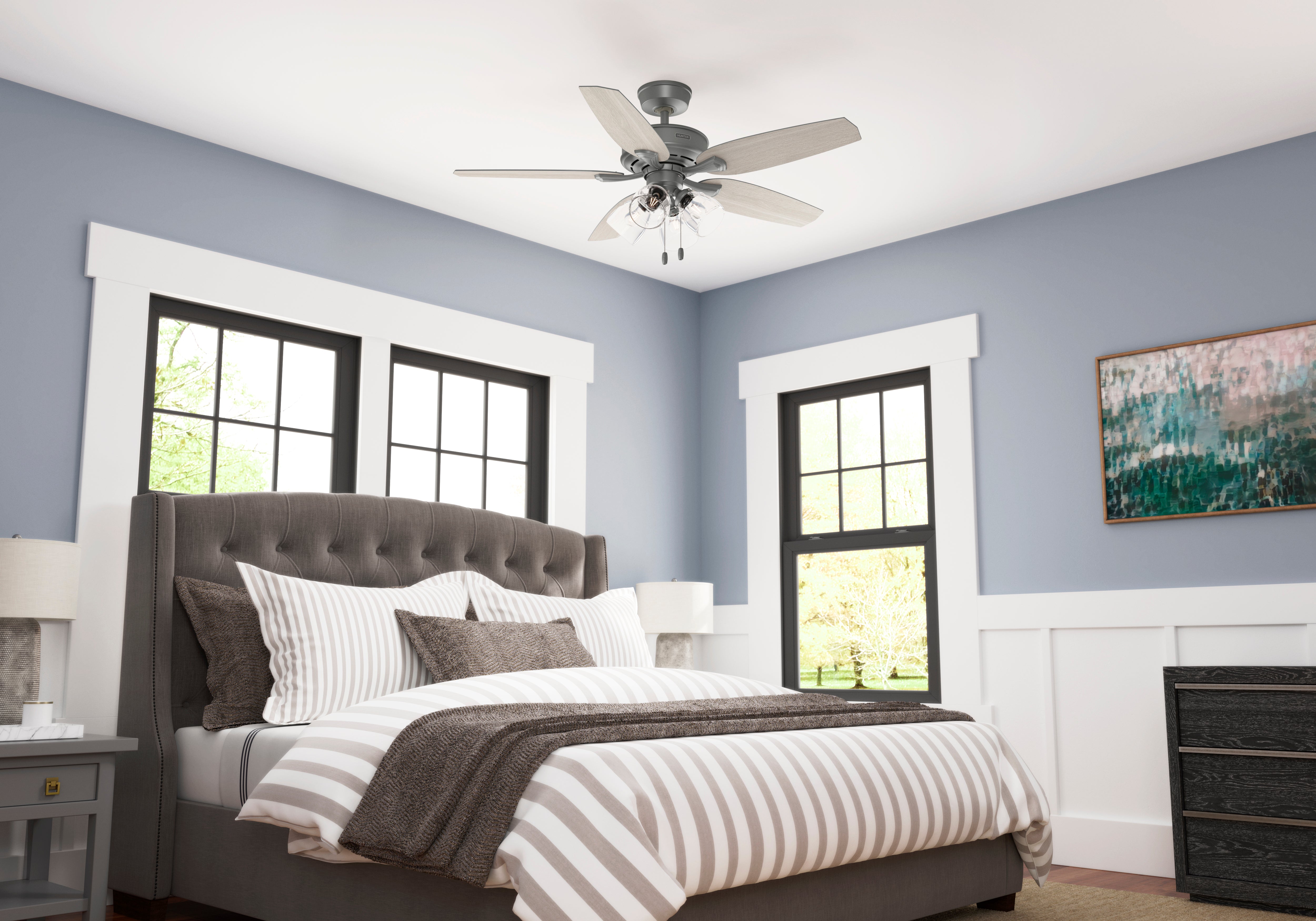 Ventilador de Techo Channing con Luz LED 52 Pulgadas