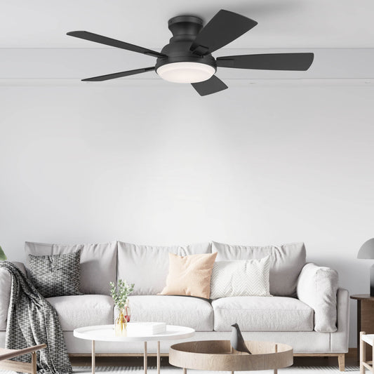 Ventilador de Techo Elevé Comfort M1 Perfil Bajo 5 Aspas 44 Pulgadas - HUNTER FAN