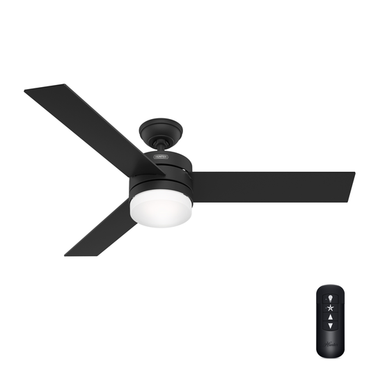 Ventilador de Techo Exeter con Luz para Exterior 54 pulgadas - HUNTER FAN