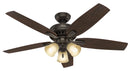 Ventilador de Techo Newsome con Tres Luces 52 Pulgadas