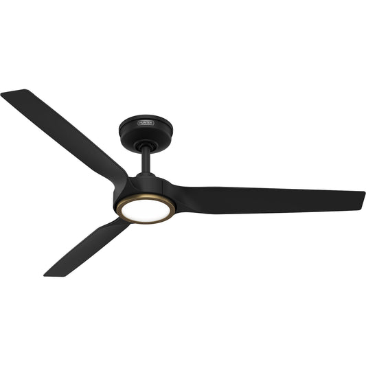 Ventilador de Techo ZenTech Exterior 3 Aspas con Luz 52 Pulgadas