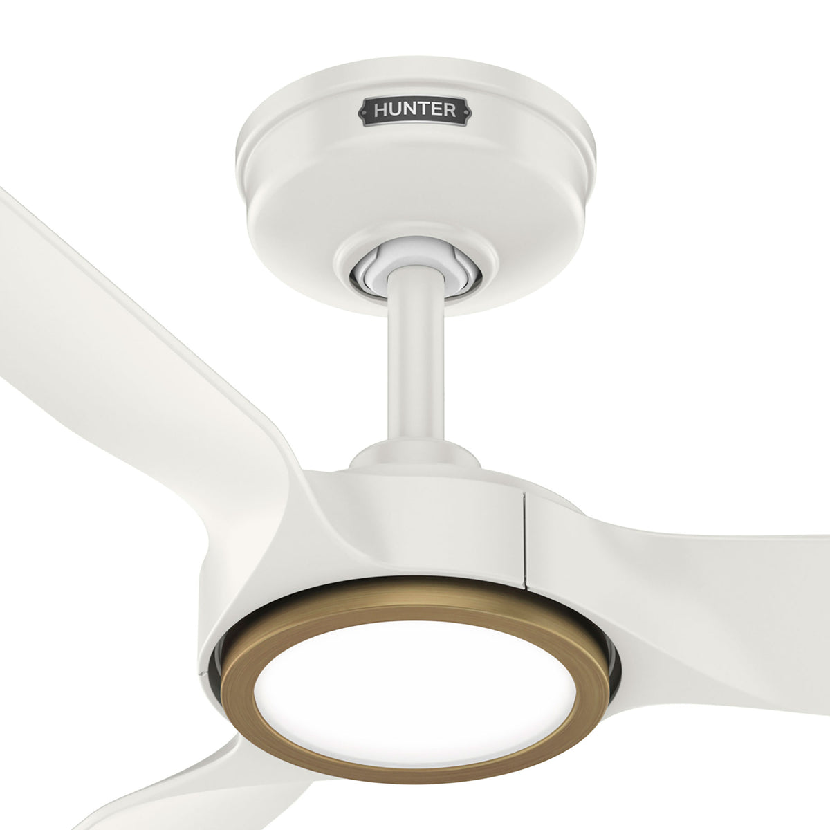 Ventilador de Techo ZenTech Exterior 3 Aspas con Luz 52 Pulgadas