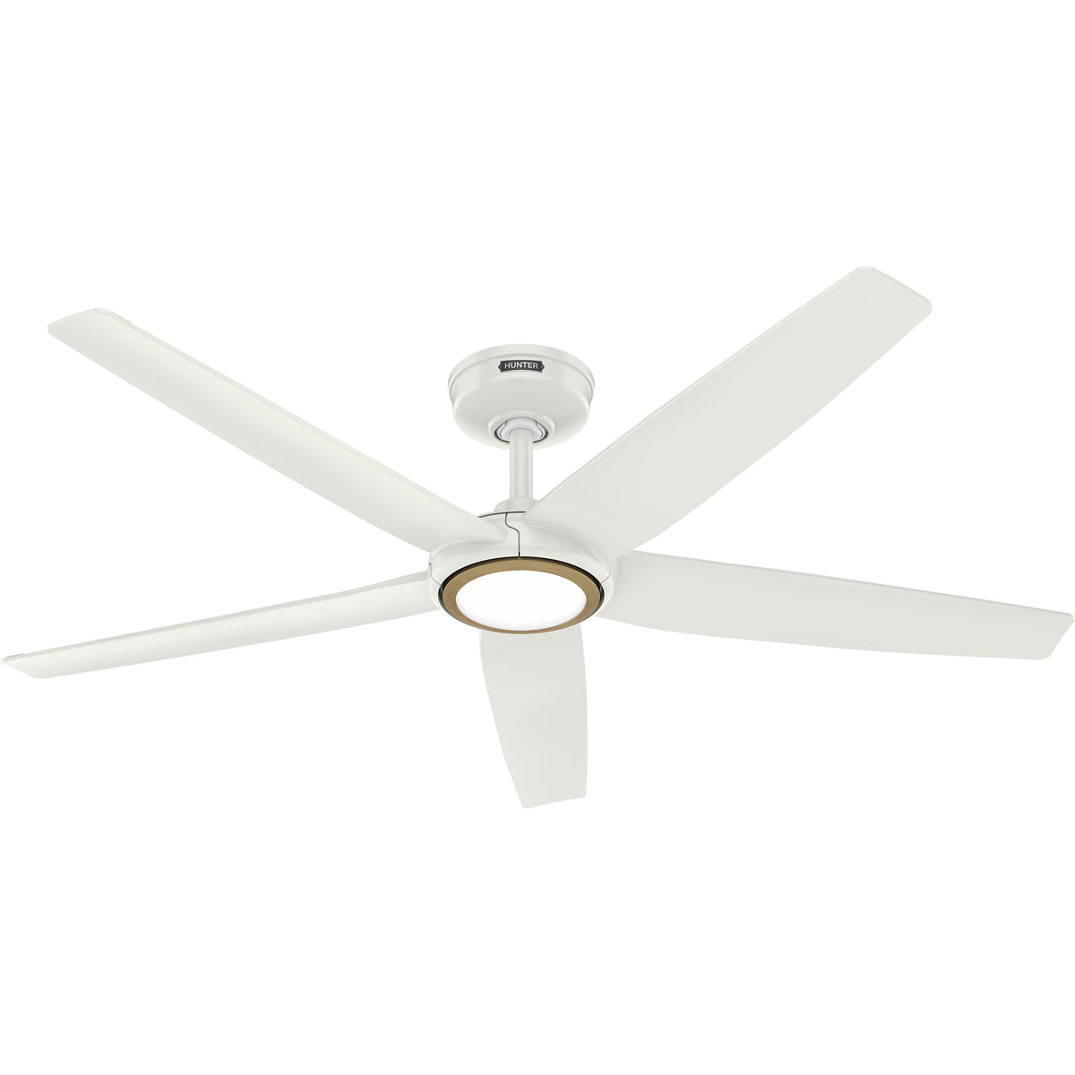 Ventilador de Techo ZenTech Exterior 5 Aspas con Luz 52 Pulgadas