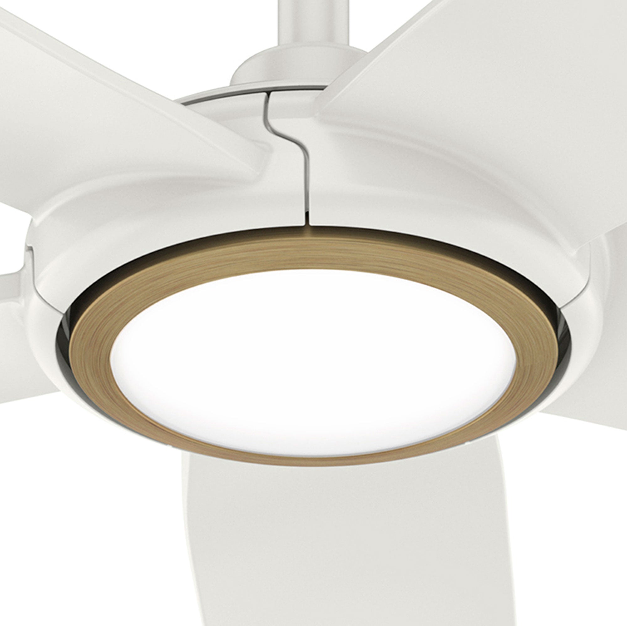 Ventilador de Techo ZenTech Exterior 5 Aspas con Luz 52 Pulgadas