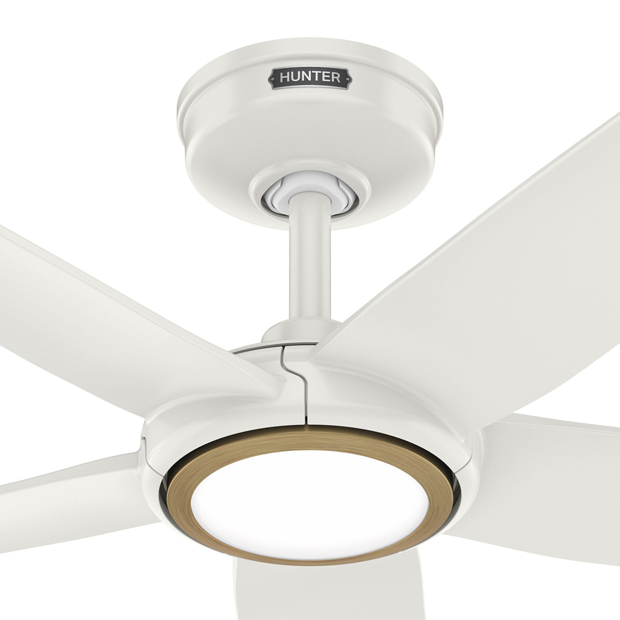 Ventilador de Techo ZenTech Exterior 5 Aspas con Luz 52 Pulgadas