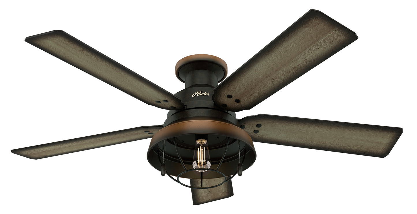 Ventilador de Techo Landsdowne Exterior con Luz LED 52 Pulgadas