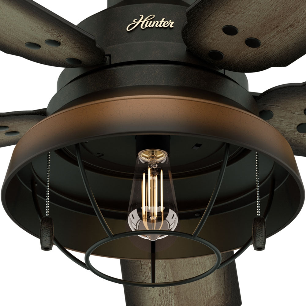 Ventilador de Techo Landsdowne Exterior con Luz LED 52 Pulgadas