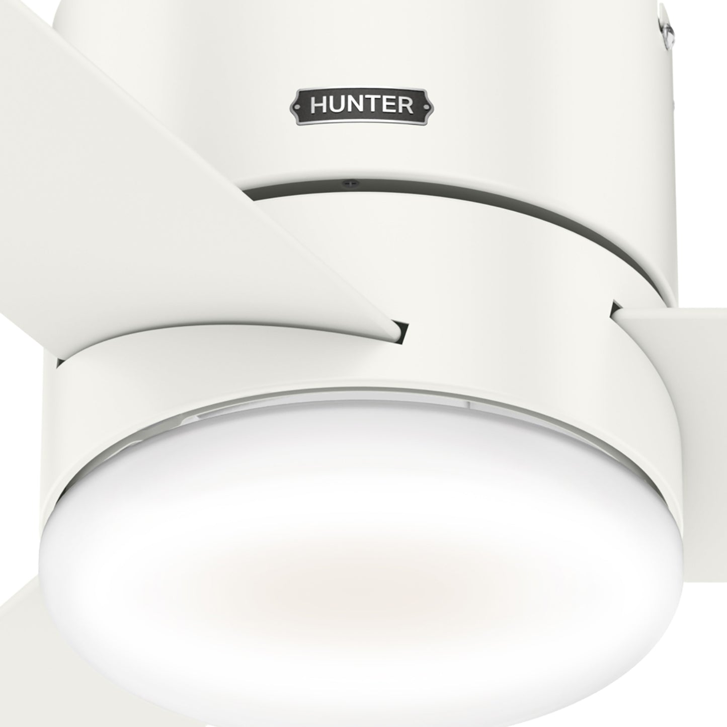 Ventilador de Techo Minimus Perfil Bajo con Luz LED 44 Pulgadas