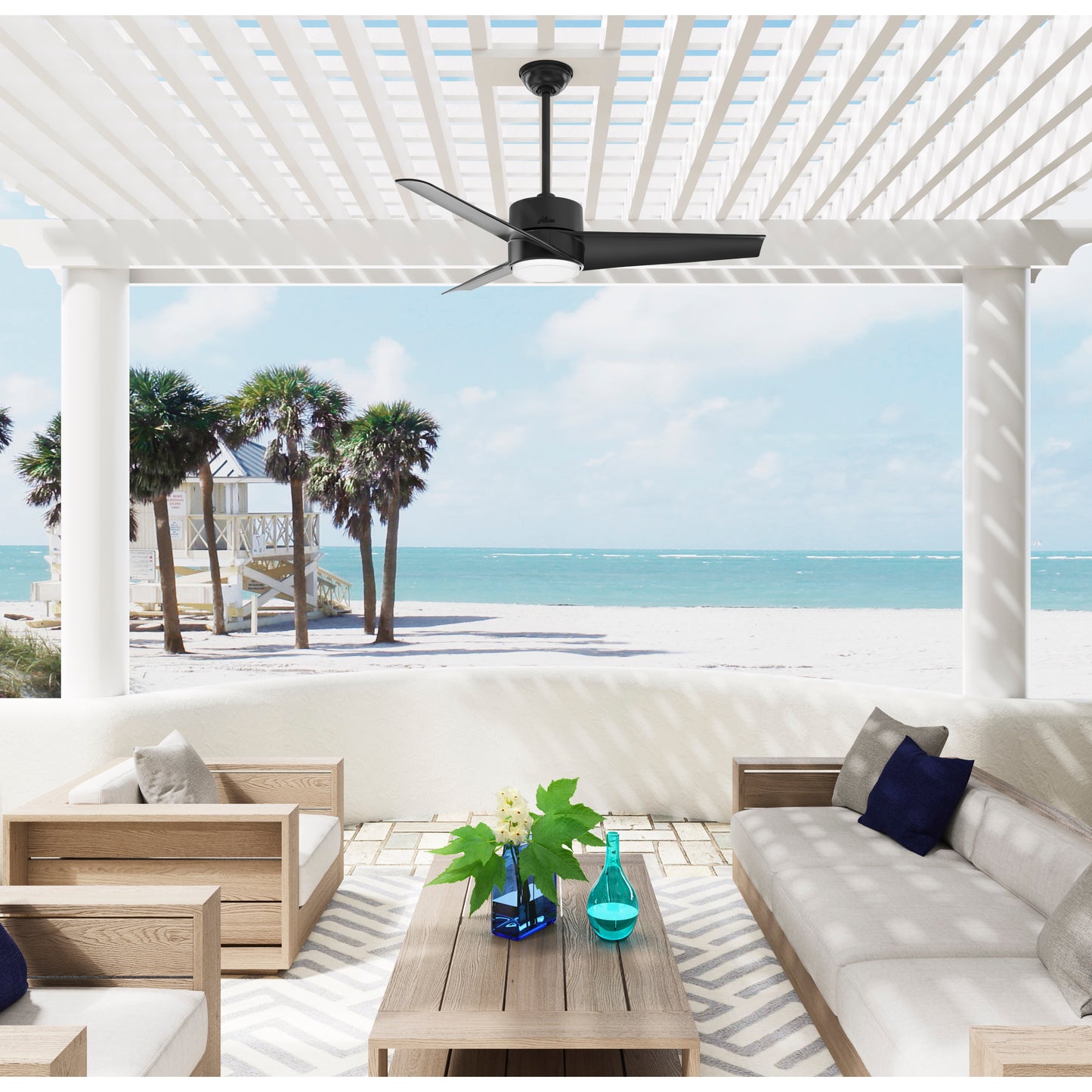 Ventilador de Techo Havoc con Luz LED 54 Pulgadas