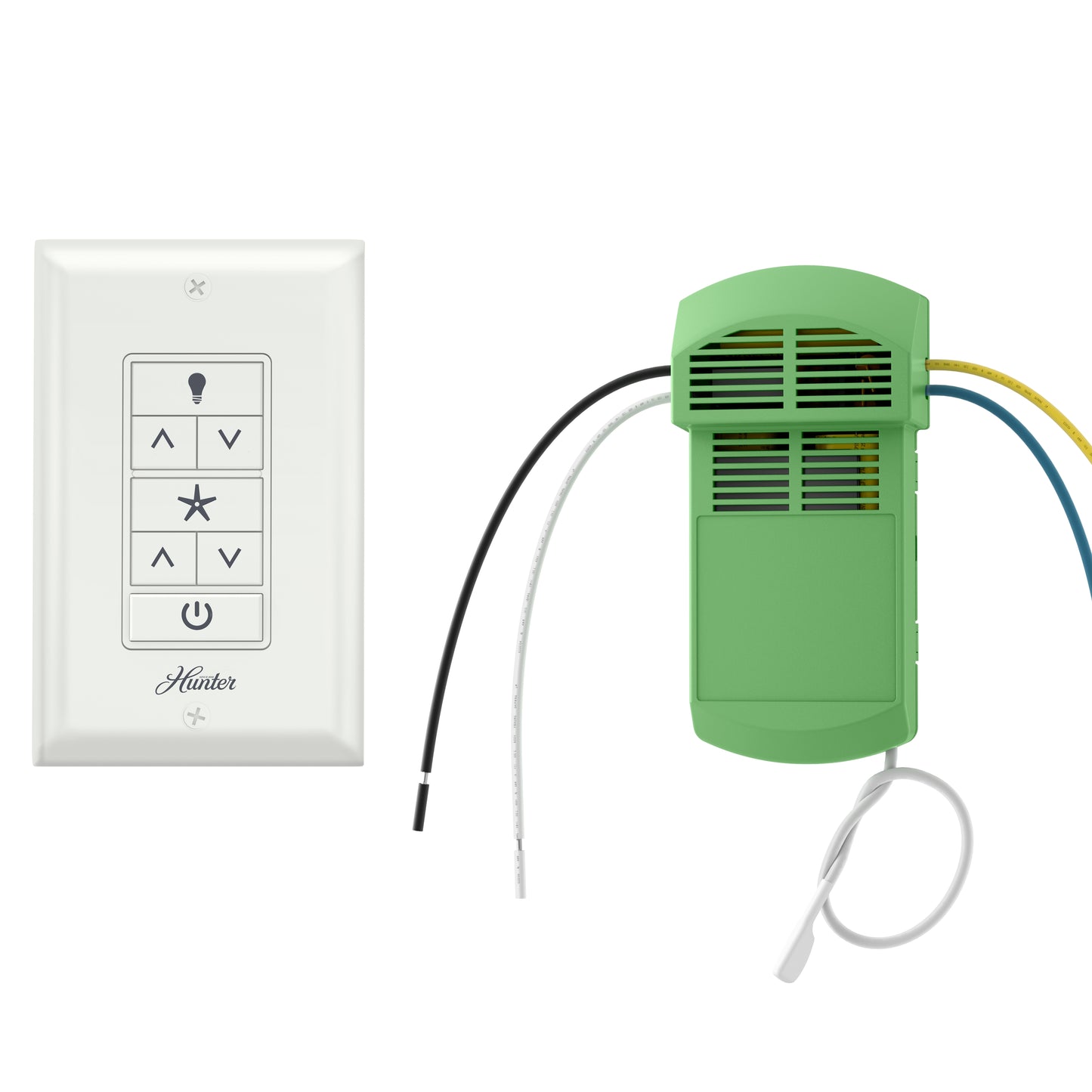 Control de Pared Universal Velocidad / Luz con Receptor
