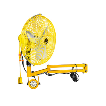 Jan Fan - Ventilador Articulado para Andenes y Puertas - HUNTER FAN