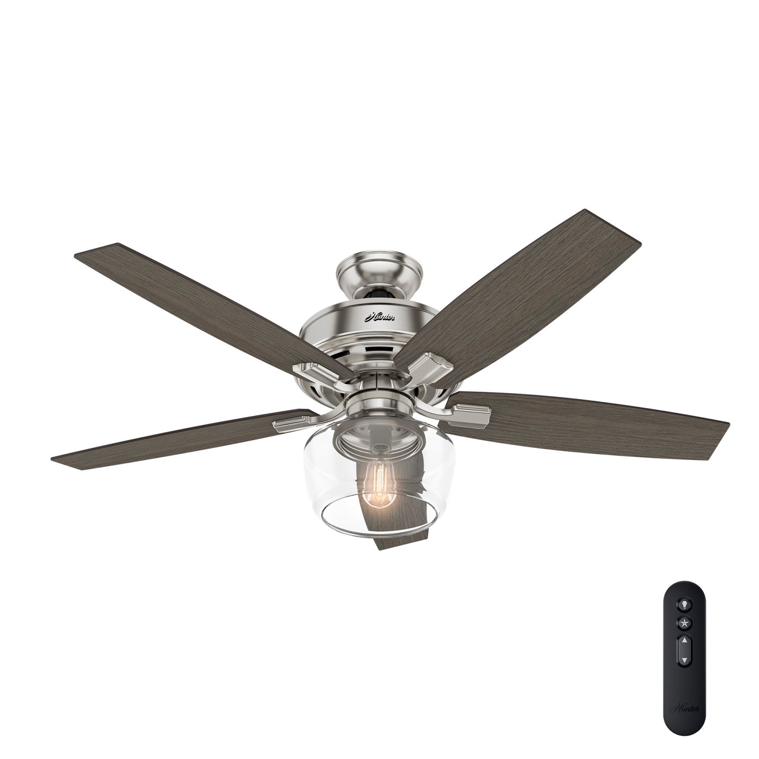 Ventilador de Techo Bennett con Luz 52 Pulgadas