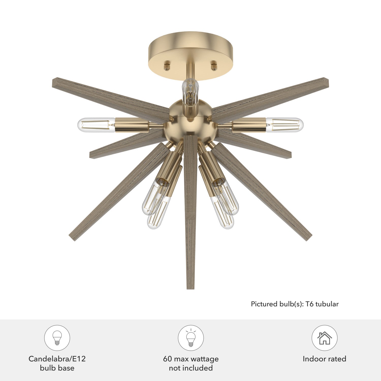 candil jupiter star lighting hunter alturas gold - none| 4