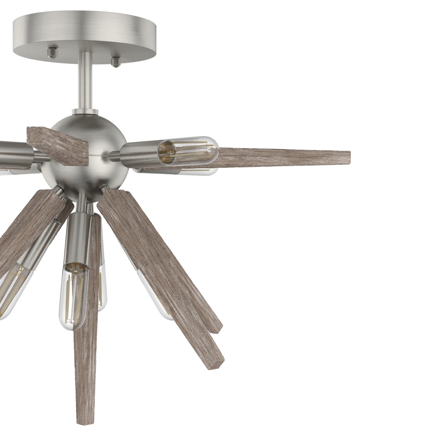 candil jupiter star lighting hunter brushed nickel - none| 5