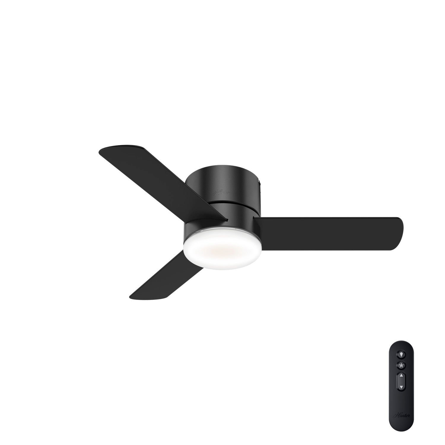 Ventilador de Techo Minimus Perfil Bajo con Luz LED 44 Pulgadas