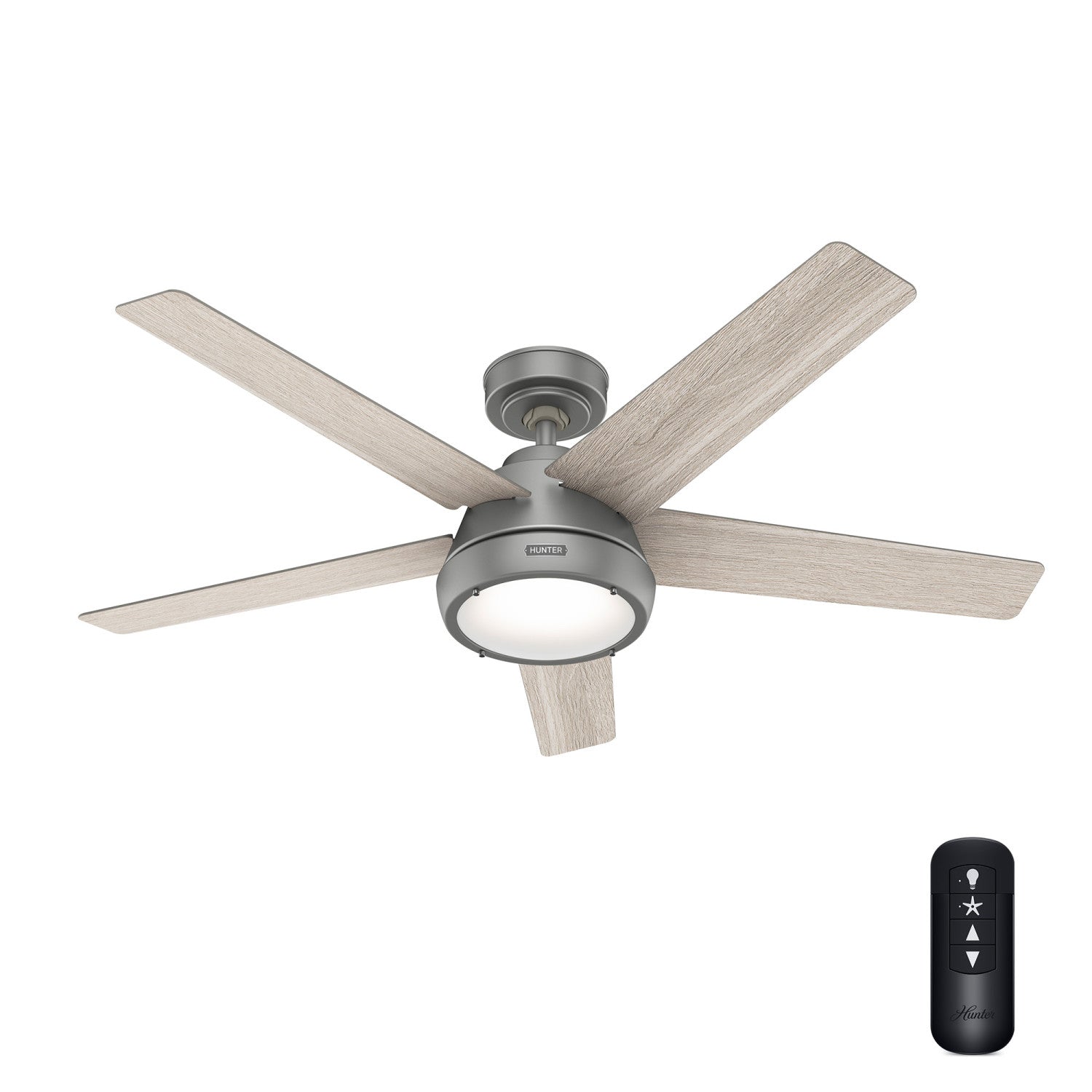 Ventilador de Techo Burroughs con Luz LED 52 Pulgadas