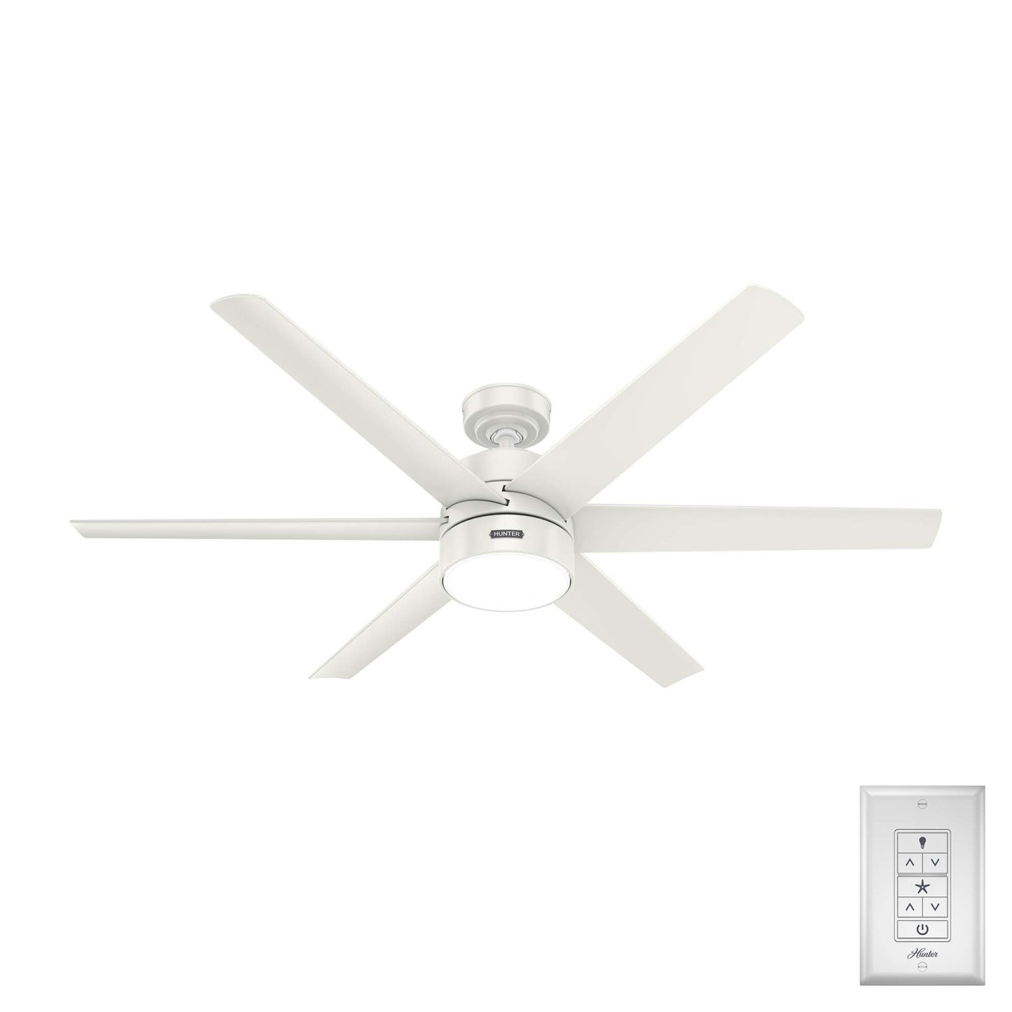 Ventilador de Techo Solaria Exterior con Luz LED 60 Pulgadas