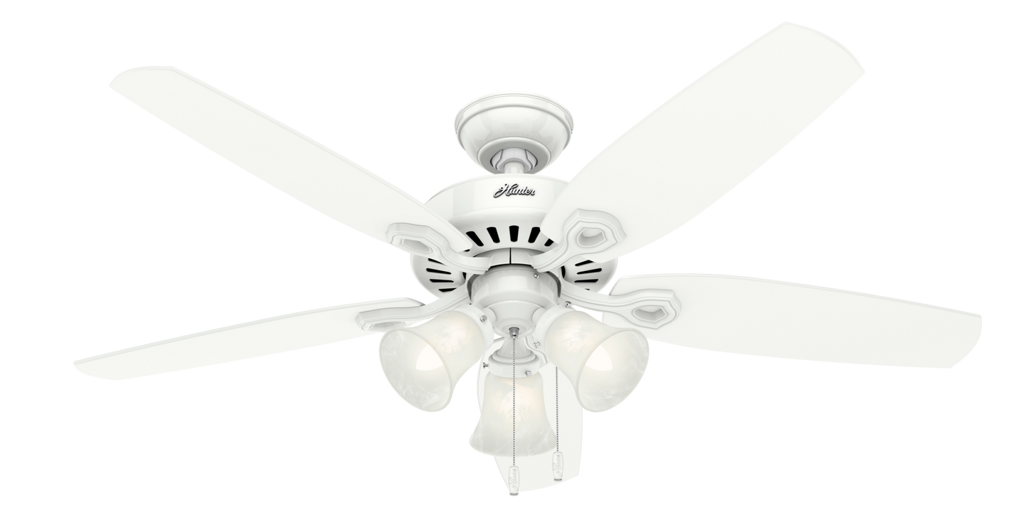 Ventilador de Techo Builder Plus con Luz 52 Pulgadas