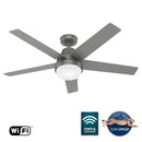 Aerodyne Ceiling Fan with LED Light 52 inches