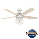 Ventilador de Techo Hardwick con Luz 52 Pulgadas