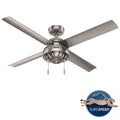 Spring Mill Outdoor Ceiling Fan with Light 52 Inch