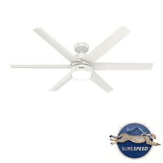 Solaria Exterior Ceiling Fan with light 60 inches