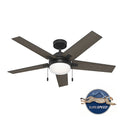 Bartlett Ceiling Fan with LED light 52 inches